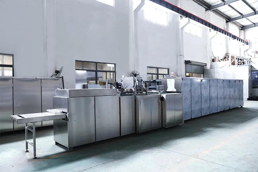 Q11 Automatic Chocolate Moulding Line Chocolate Depositor Machinery Equipment